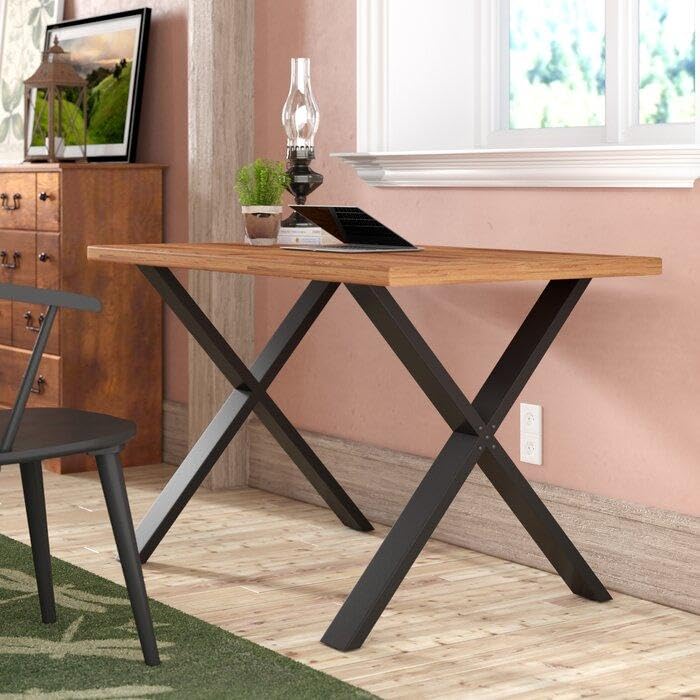Image of Klaxon Computer Table in Engineered Wood with Flat Surface Study and Computer Table, Desk Sturdy Gaming Table