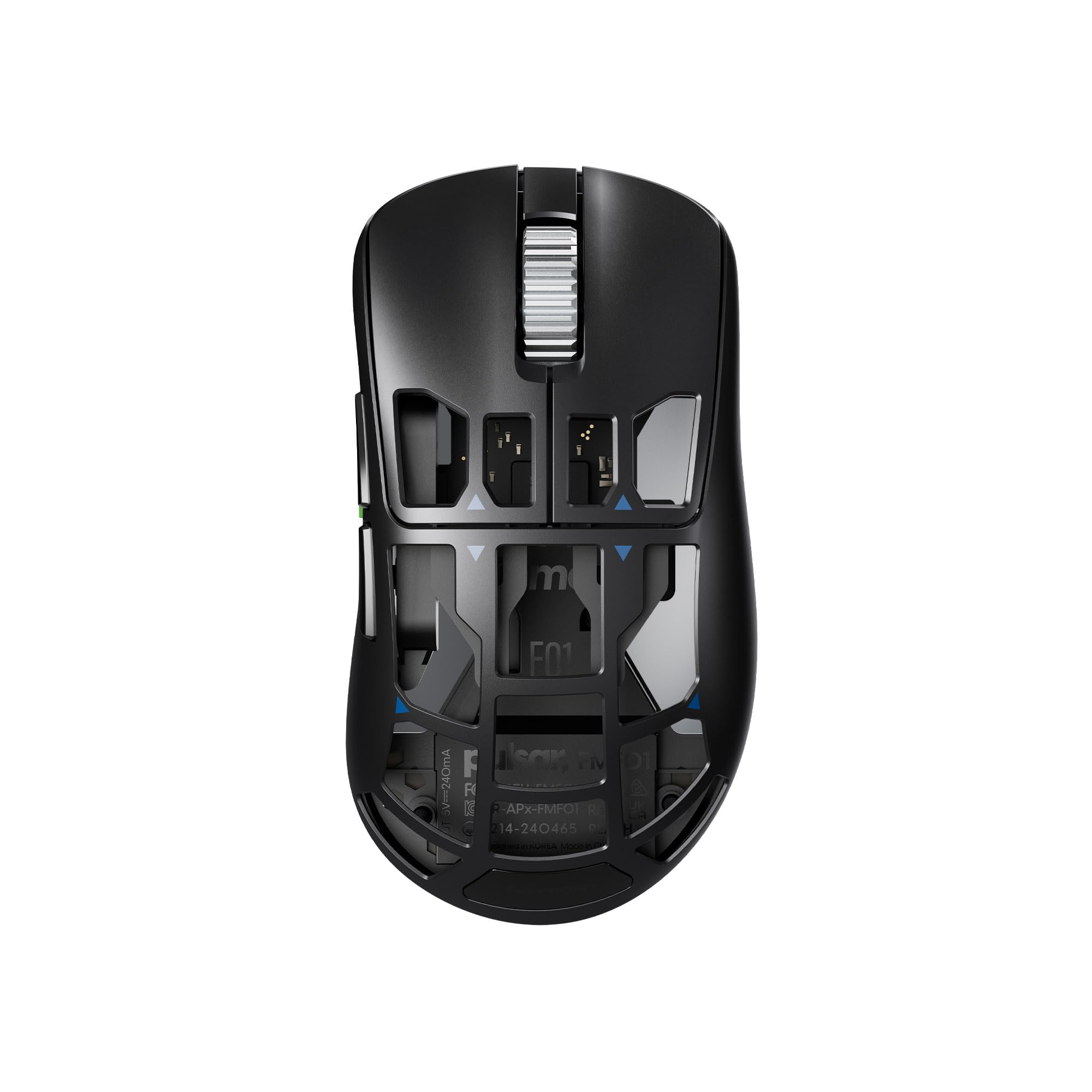 Pulsar Gaming Gears Mouse para jogos Feinmann F01 sem fio, liga de