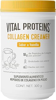 Vital Proteins Collagen Coffee Creamers - No Dairy, Low Sugar, Powdered (Vanilla) : Vanilla
