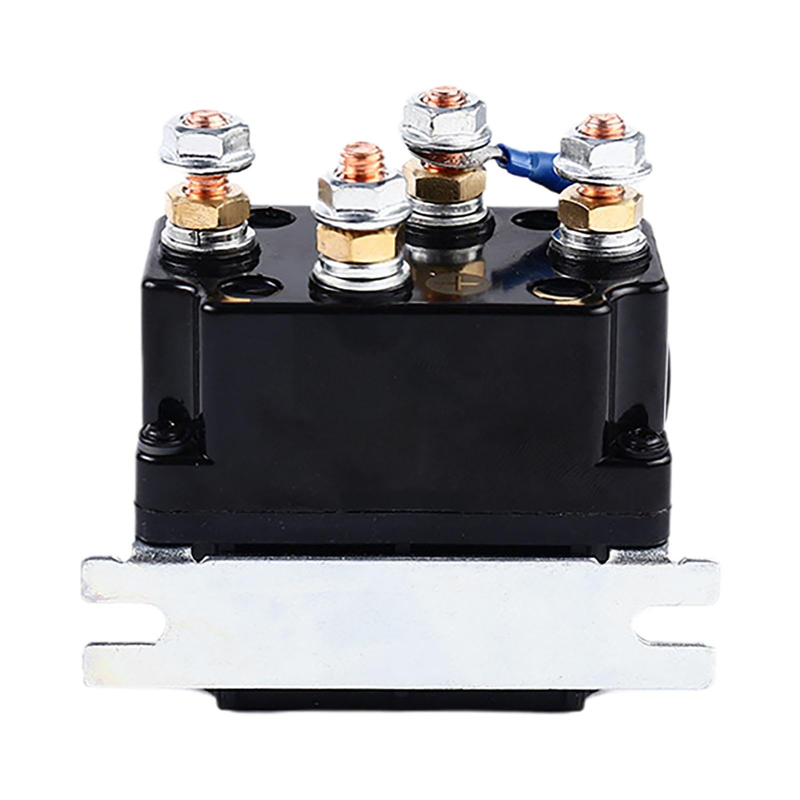 12 V, 250 A, set di relè magnetico per argano, per controllo multiuso, per auto