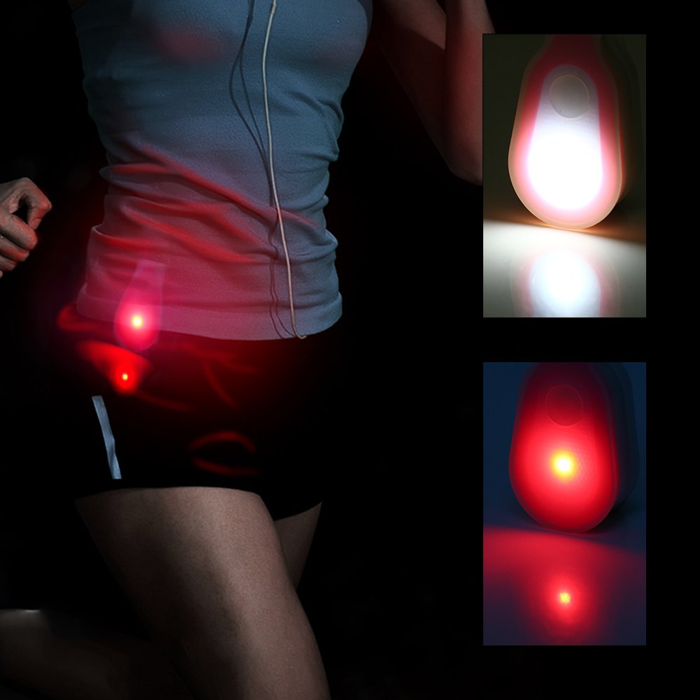 Nachtlampje voor verpleegsters, handsfree led-zaklamp, clip-on kleding, outdoor, waterdicht, draagbaar, led, magneet/magnetische verlichting, mini nachtlampje, loopknop, siliconen cliplamp voor cam