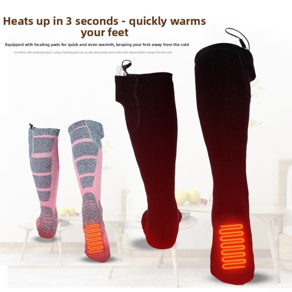 Calcetines Calefactables USB Recargables 3 Modos