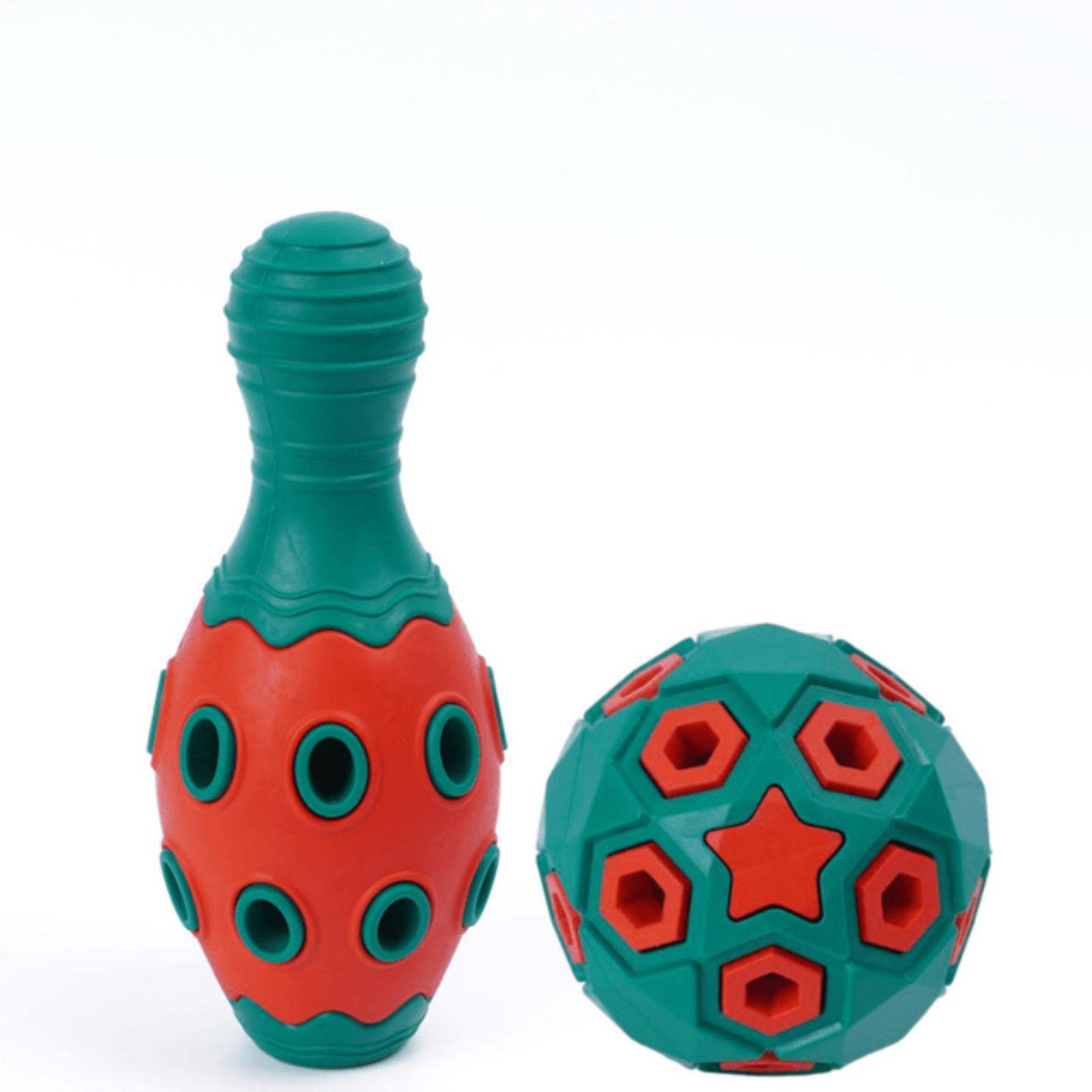 Hundespielzeug Haustier Vocal Interaktives Spielzeug Weihnachtsserie Molar Werfen Anti-Booring Kombination Gummi Hund Spielzeug Set