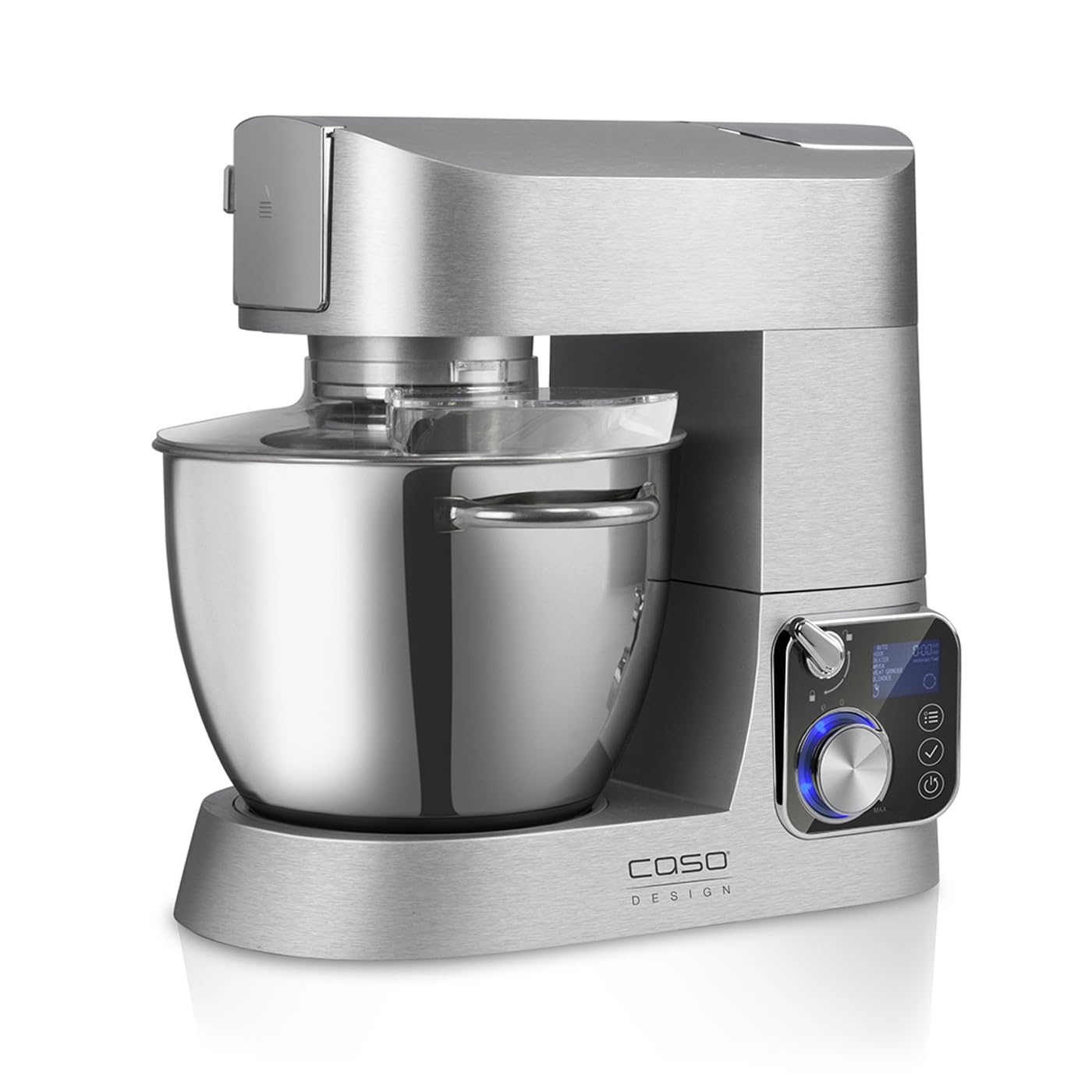 Caso 3151 Robot de cuisine, 5,5 kg, 1200 W, acier inoxydable