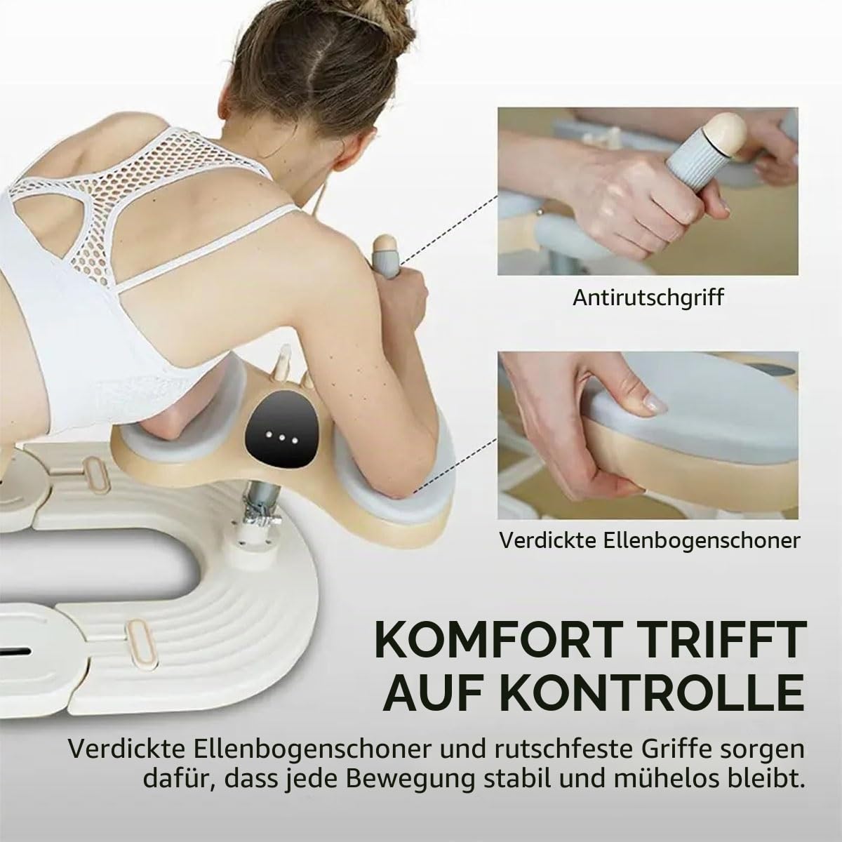 Spine Twist & Stretch Trainer, Low-Impact-Heimfitnessgerät zur Taillenstraffung, Schmerzlinderung im unteren Rückenbereich und Rumpftrainingsgerät
