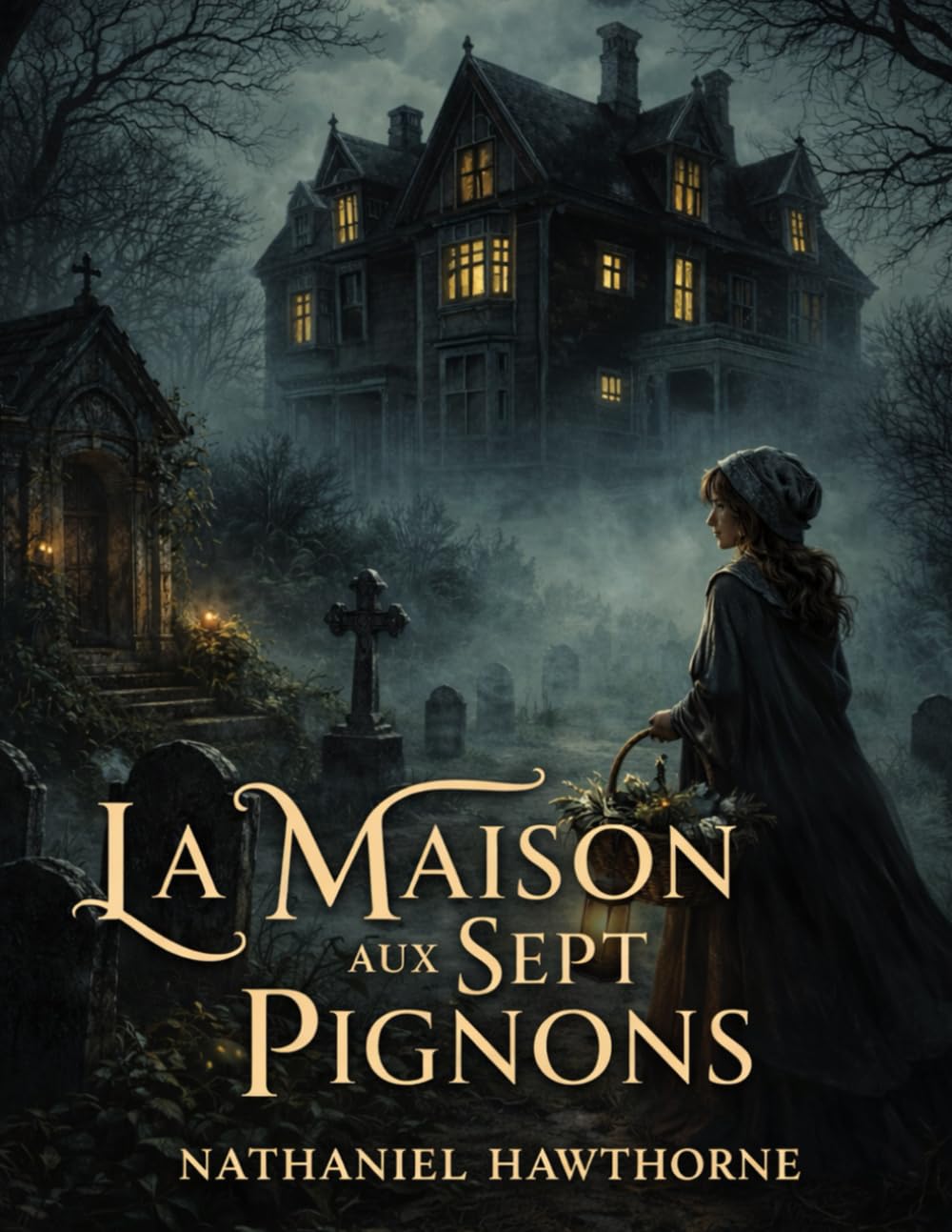 La Maison aux Sept Pignons (Édition française): Mystère dans une maison hantée — un roman gothique aux sombres secrets de famille