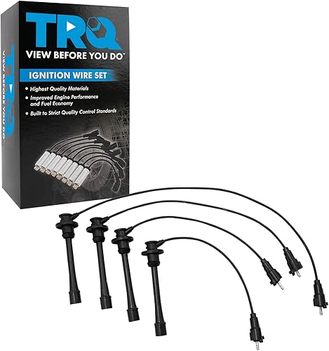 Miniatura 158 de TRQ Juego de cables de bujía de encendido del motor compatible con Hyundai Tucson Kia Sportage 2.7L Nrew
