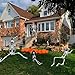 IDMOP 5.4Ft Halloween Skeleton - Life Size Full Body Realistic Human Bones with Posable Joints for Halloween Pose Skeleton Prop Decoration