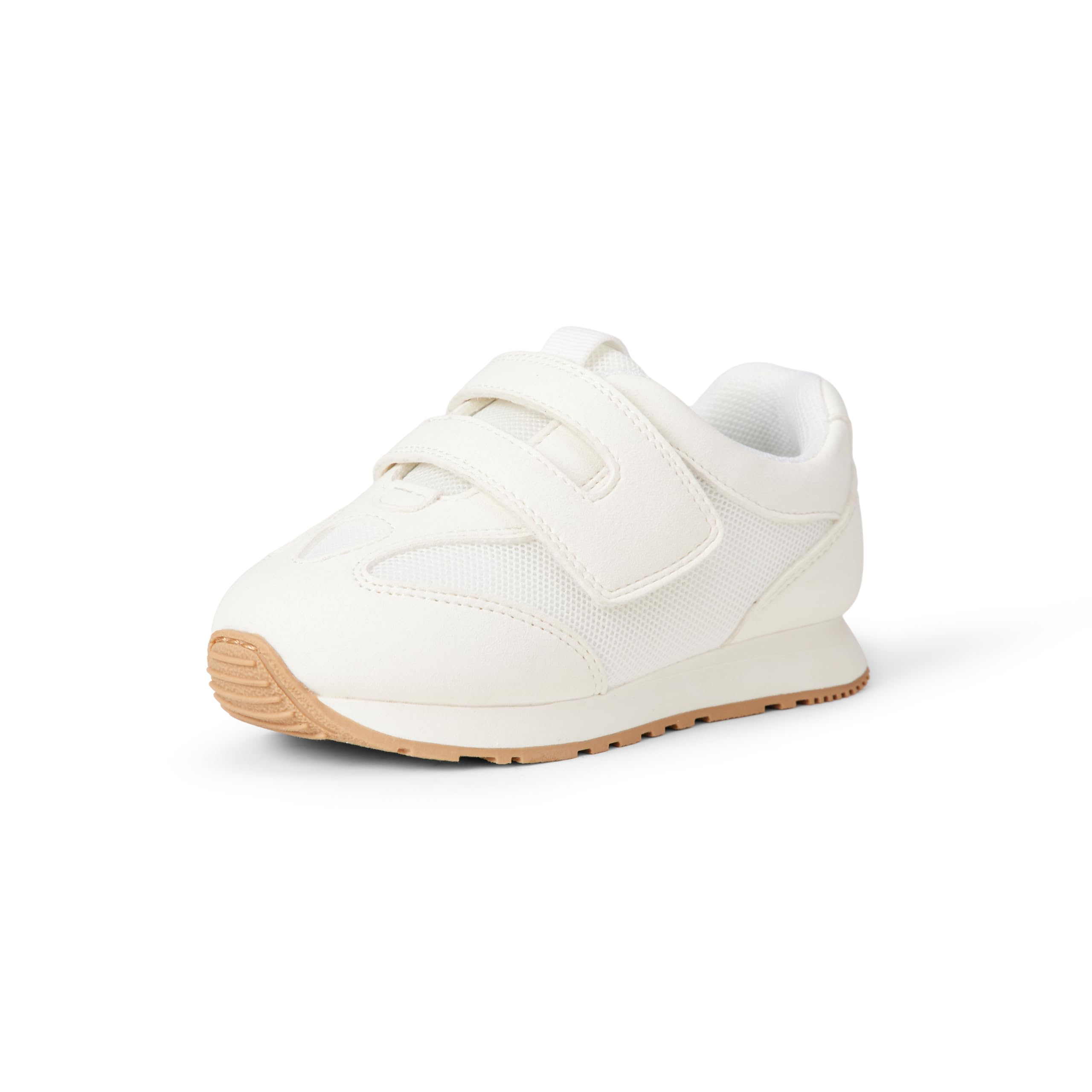 Photo 1 of ***HEAVILY USED***
Amazon Essentials Unisex Toddlers' Hook & Loop Sneakers for Boys and Girls, Ivory, 7 Toddler