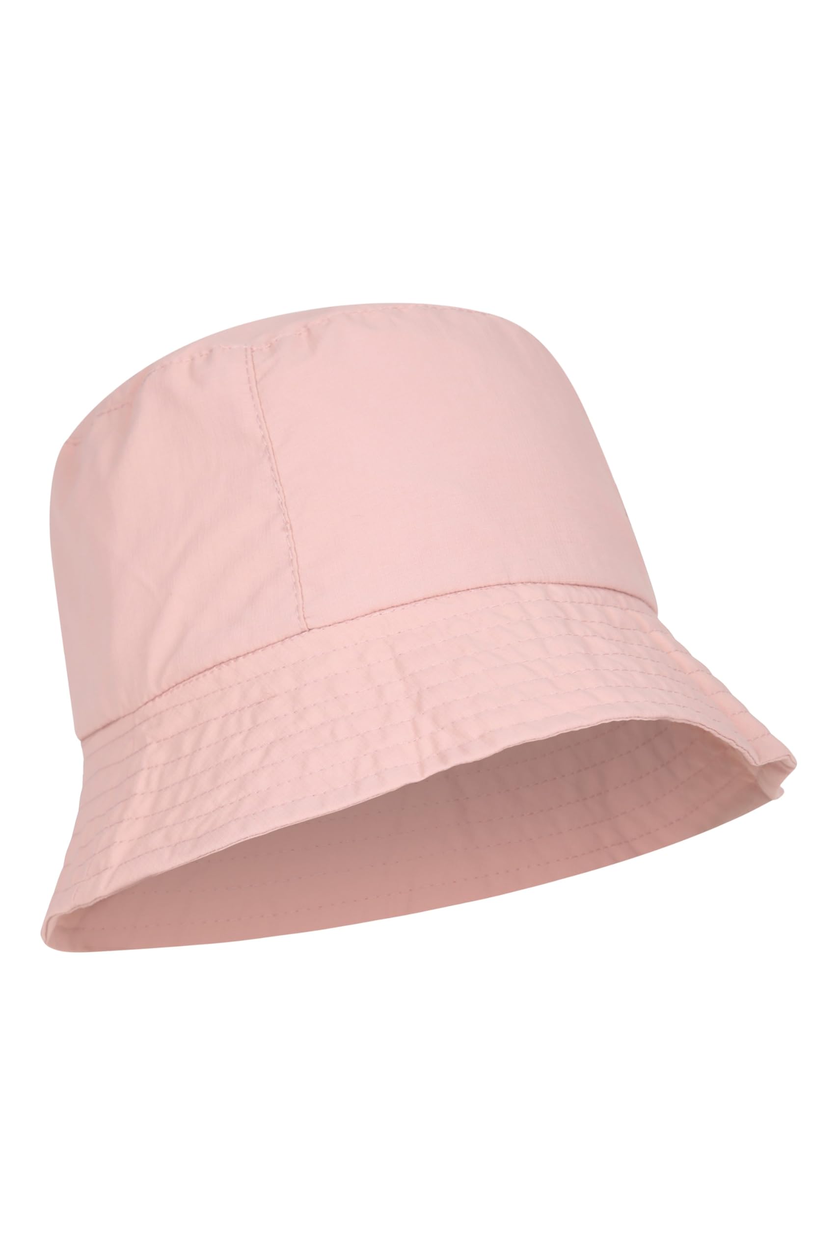 Mountain Warehouse Womens Packable Bucket Hat - Packable Lightweight & Compact UV Protect Cap - for Spring Summer, Camping, Hiking, Trekking & Outdoors Pink One Size