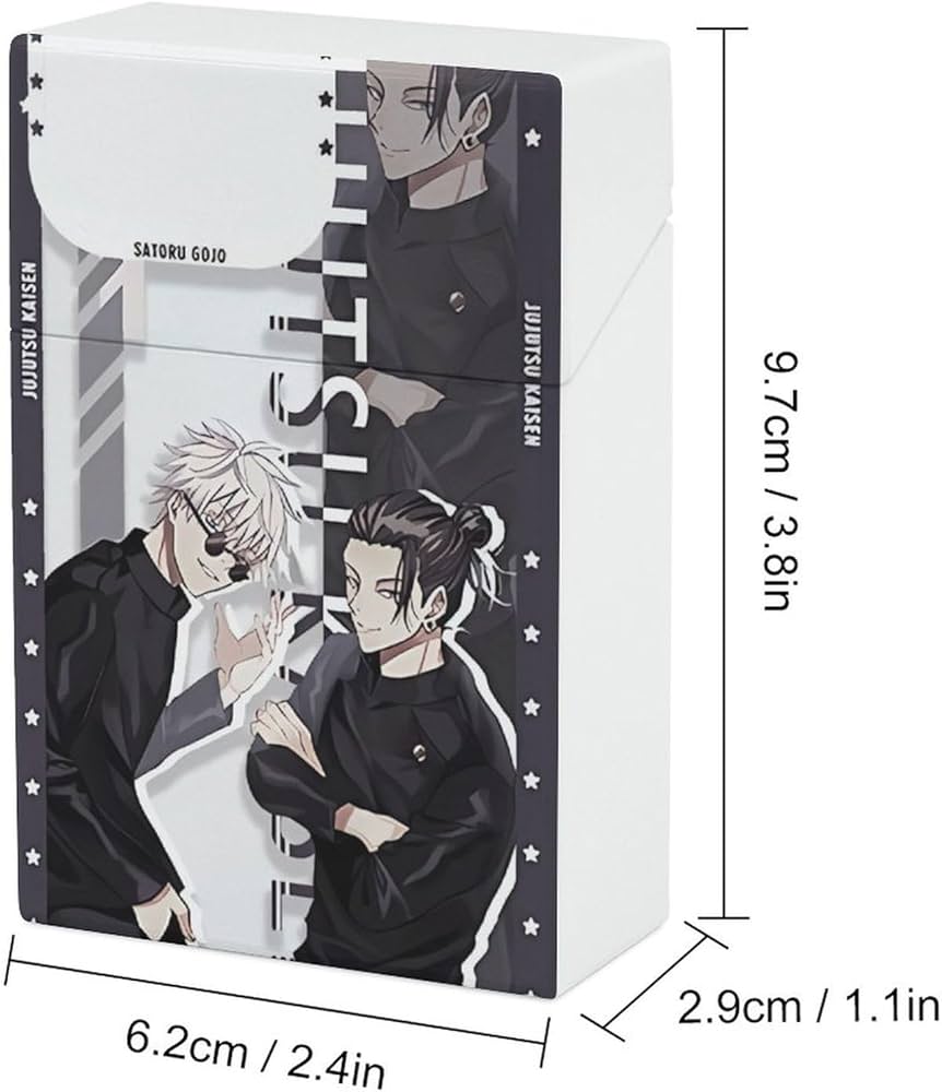 Amazon | シガレットケース 呪術廻戦 五条悟 夏油傑 たばこケース 煙草
