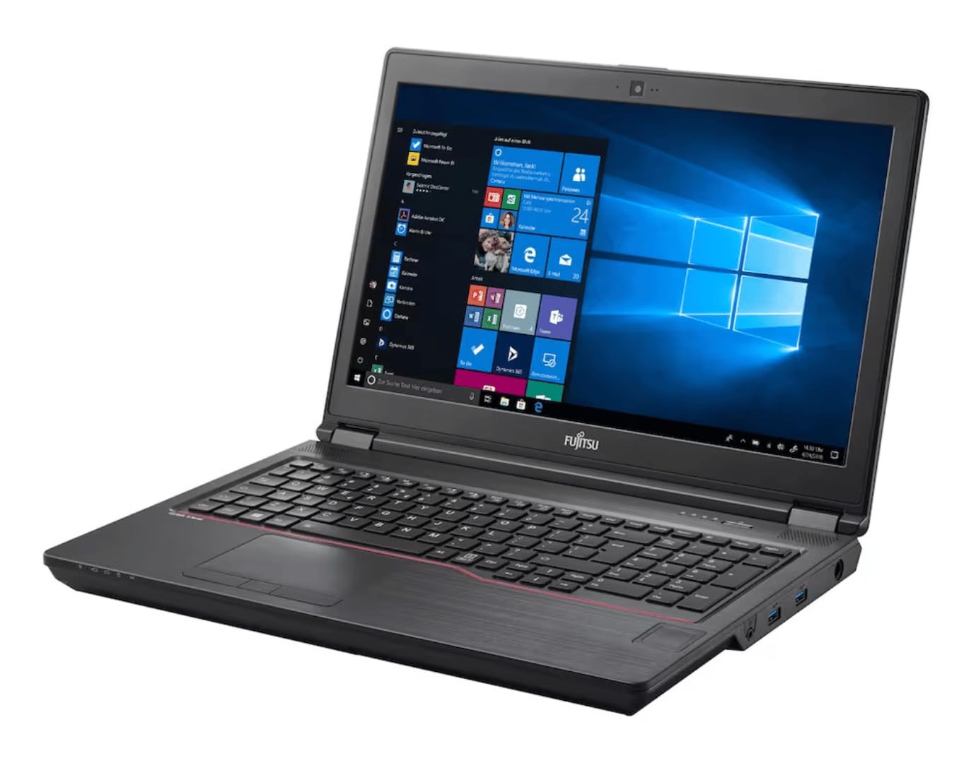 Fujitsu Celsius H7510 15,6 pollici 1920 x 1080 Full HD Intel Core i7 10850H 512 GB SSD HDD 32 GB memoria Windows 11 Pro Cam grafica Nvidia Quadro T1000 Notebook Laptop (ricondizionato)