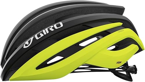Miniatura 2 de Giro Cinder MIPS - Casco de ciclismo de carretera para adultos, negro desvanecido/amarillo resaltado (2022), M (21.7-23.2 in)