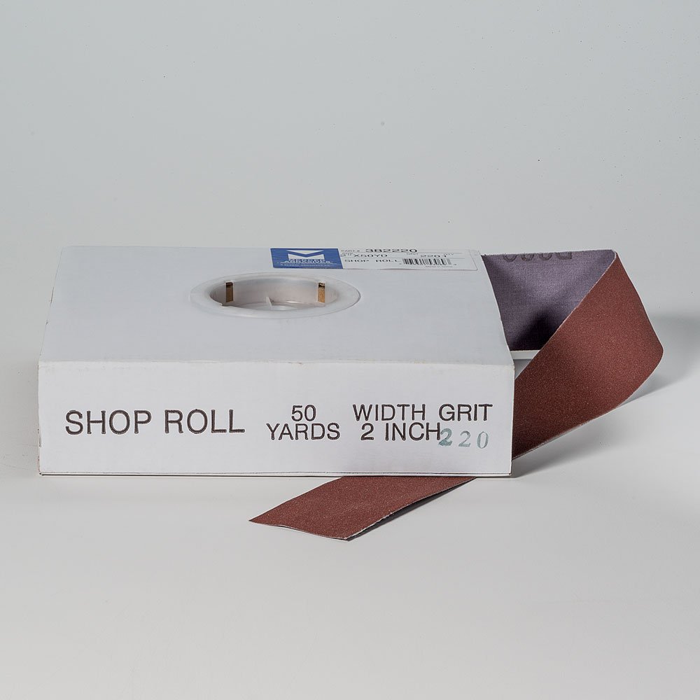 Mercer Industries 382220 220 Grit Shop Roll, 2"/50 yd, 2 - Inch - Image 4