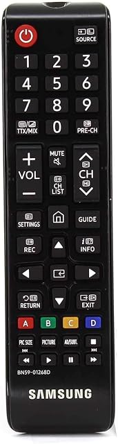 Genuine Remote Control BN59-01268D sub BN59-01303A for Samsung TV UE40MU6103 UE40MU6120 UE40MU6122 UE40MU6125
