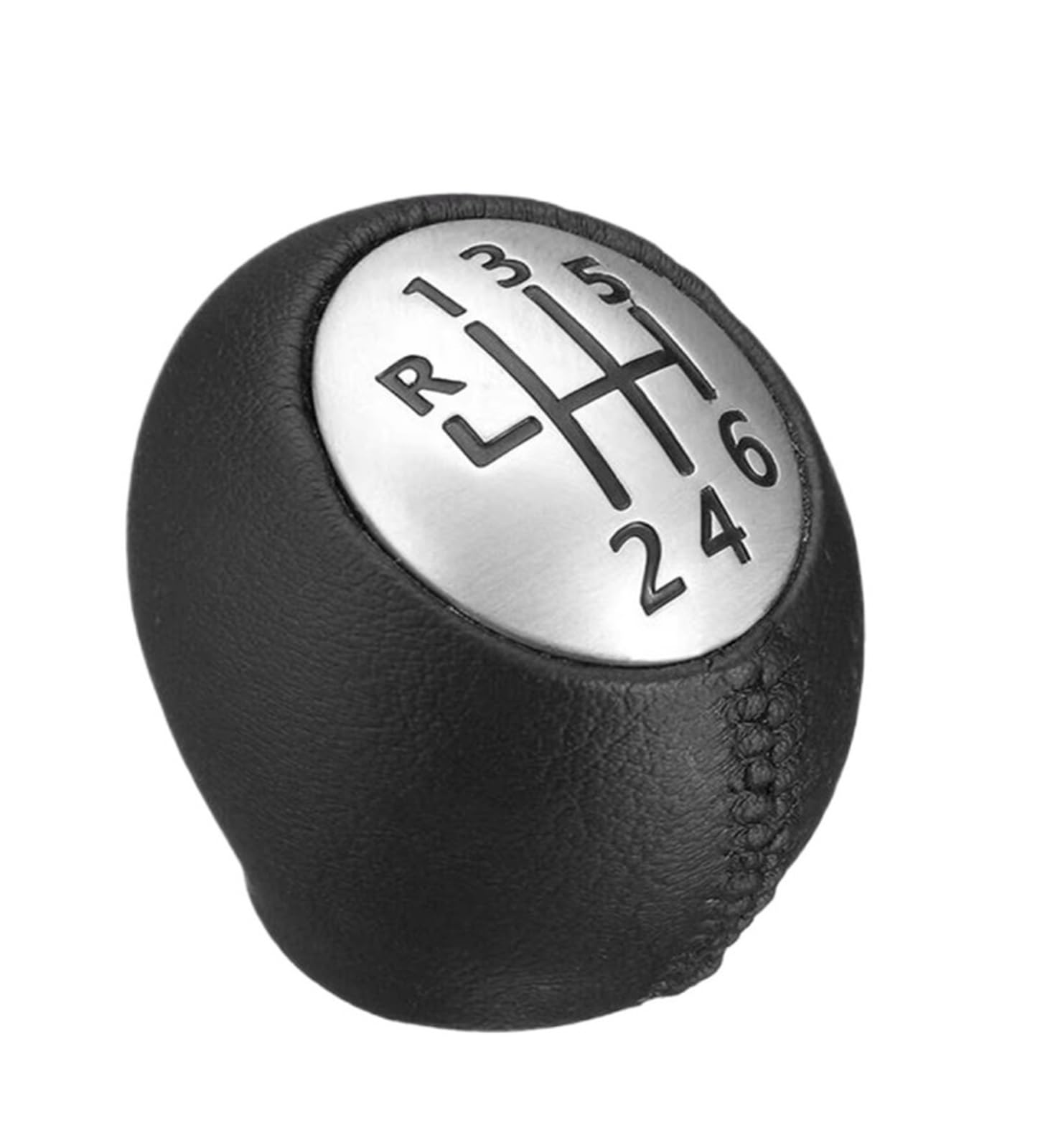 Fpterjz One Color Gear Knob For Laguna For Scenic Iii For Megane Iii For Master For Fluence 6 Speed Gear Shift Knob Leather Handleball Car Gear Shift Knob