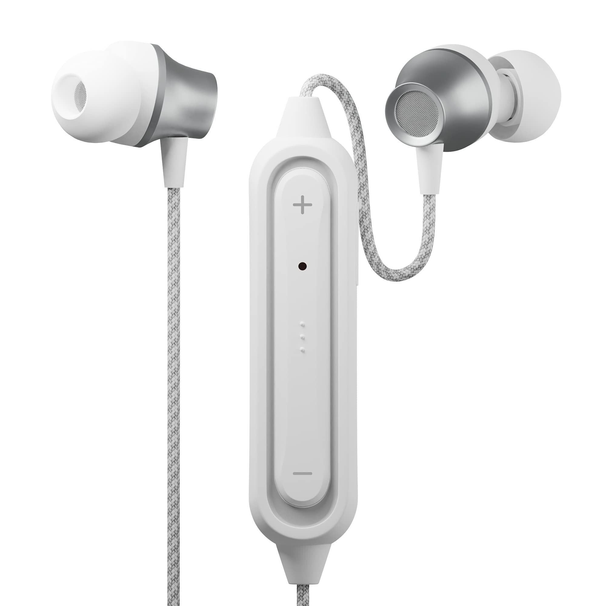 Premium Style Bluetooth 5.0搭載 ワイヤレスステレオイヤホン タフケーブル/カナルタイプ ホワイト PG-BTE12CE2WH