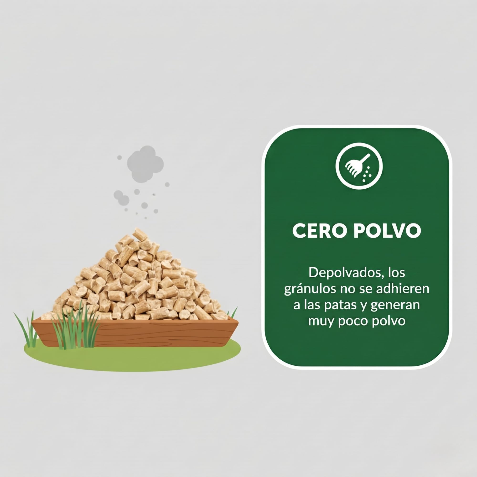Aimé | Lecho PROP'Nature 10L para Conejos | Arena Biodegradable y Súper Absorbente de Pellets de Madera | Neutralizador de Olores para Jaulas | El Embalaje Puede Variar