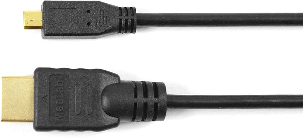 Amazon.co.jp: MacLab. Micro-HDMI to HDMI 変換 ケーブル 3m (タイプD
