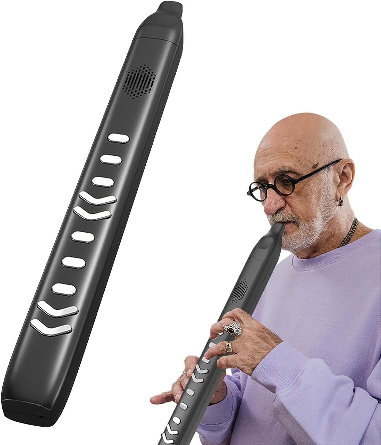 Digital Wind Instrument | Electric Saxophone with 10 Musical Tones | Sound Imitation Wind Instrument Digital Saxophone, Flute Electric Saxophone