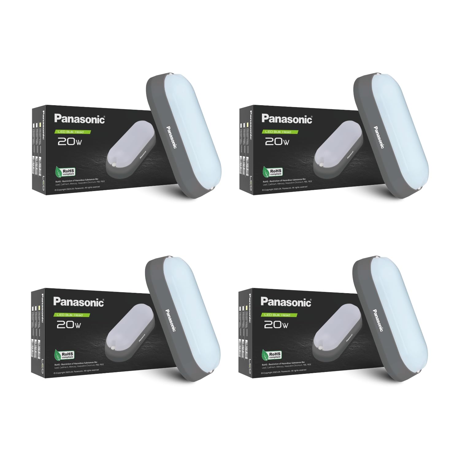 Panasonic LED Bulkhead Light - Outdoor Waterproof -8