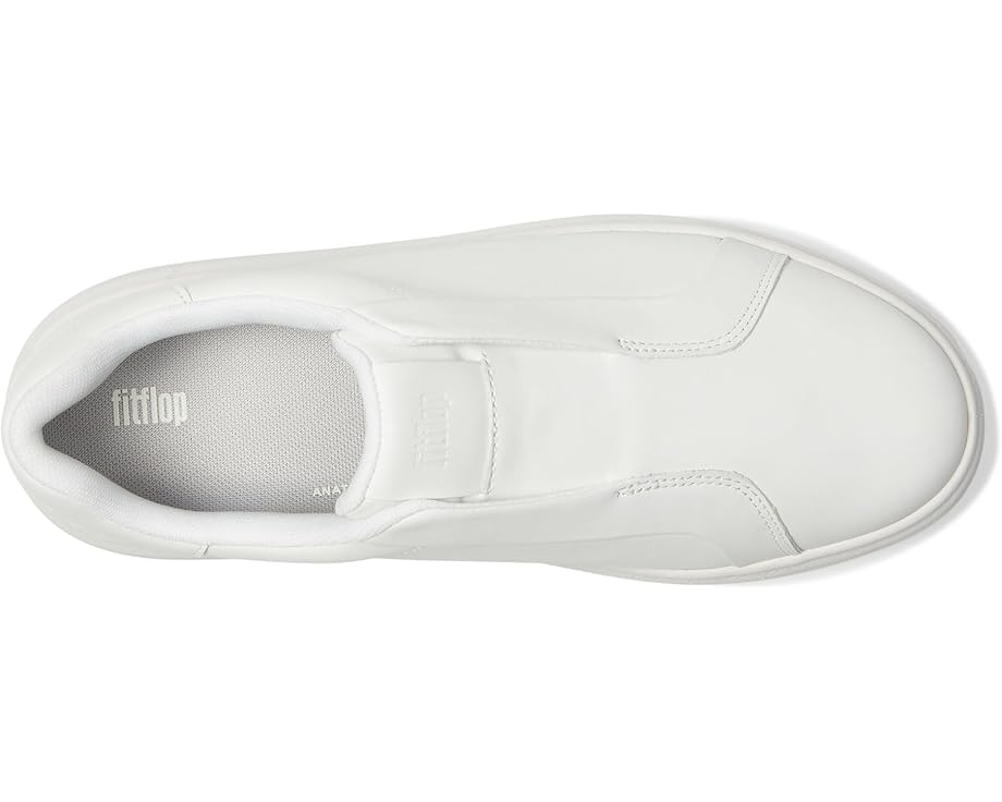 FitFlop Rtg Leather Laceless Sneakers - Top View
