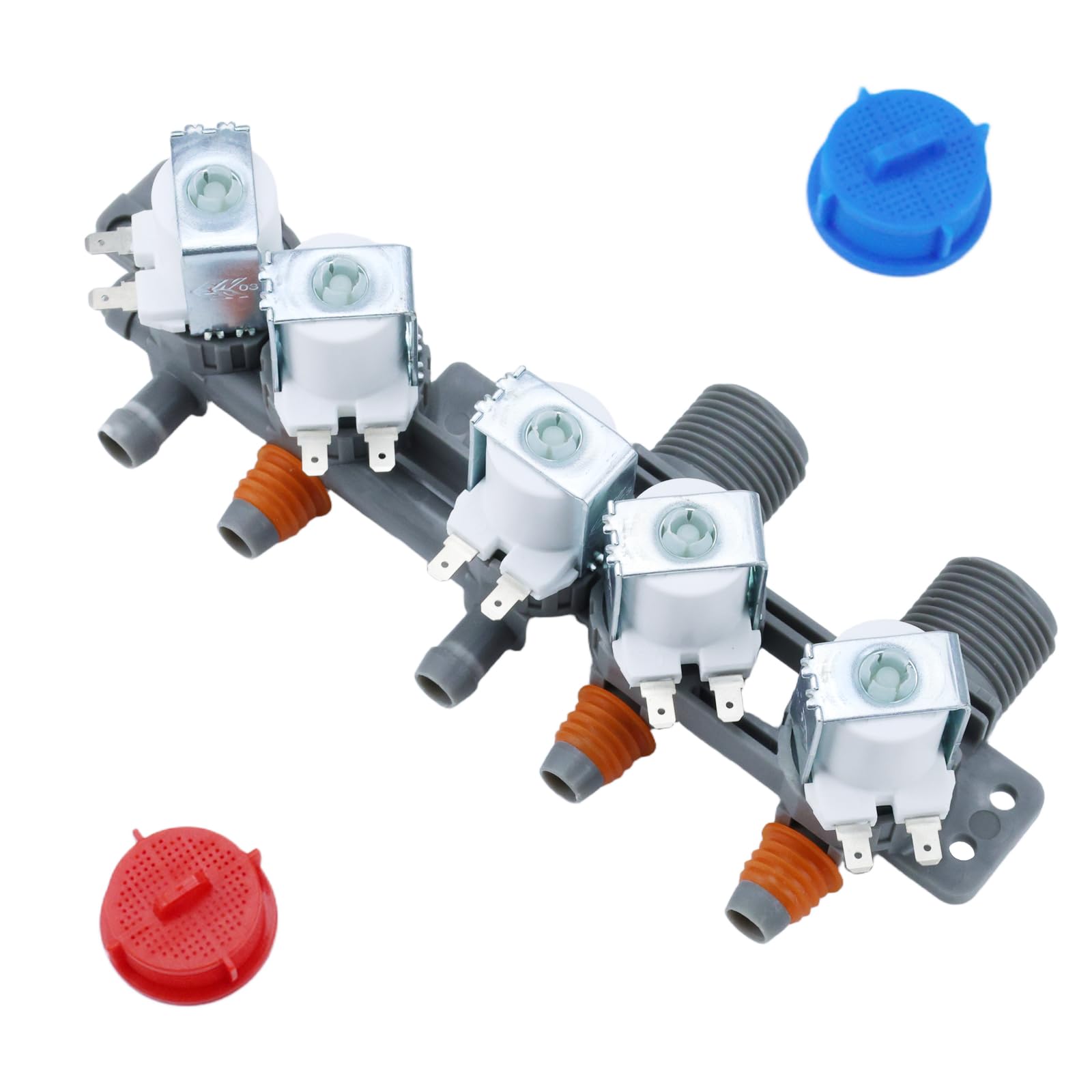 Photo 1 of 5221EA1008F AJU73213301 AJU75152601 Washer Water Inlet Valve Replacement for LG Kenmore WT5680HWA WT7200CW WT5170HV WT4970CW WT1201CW WT1501CW WT5270CW WT5480CW WT1701CV WT5680HVA WT5070CW WT5170HW