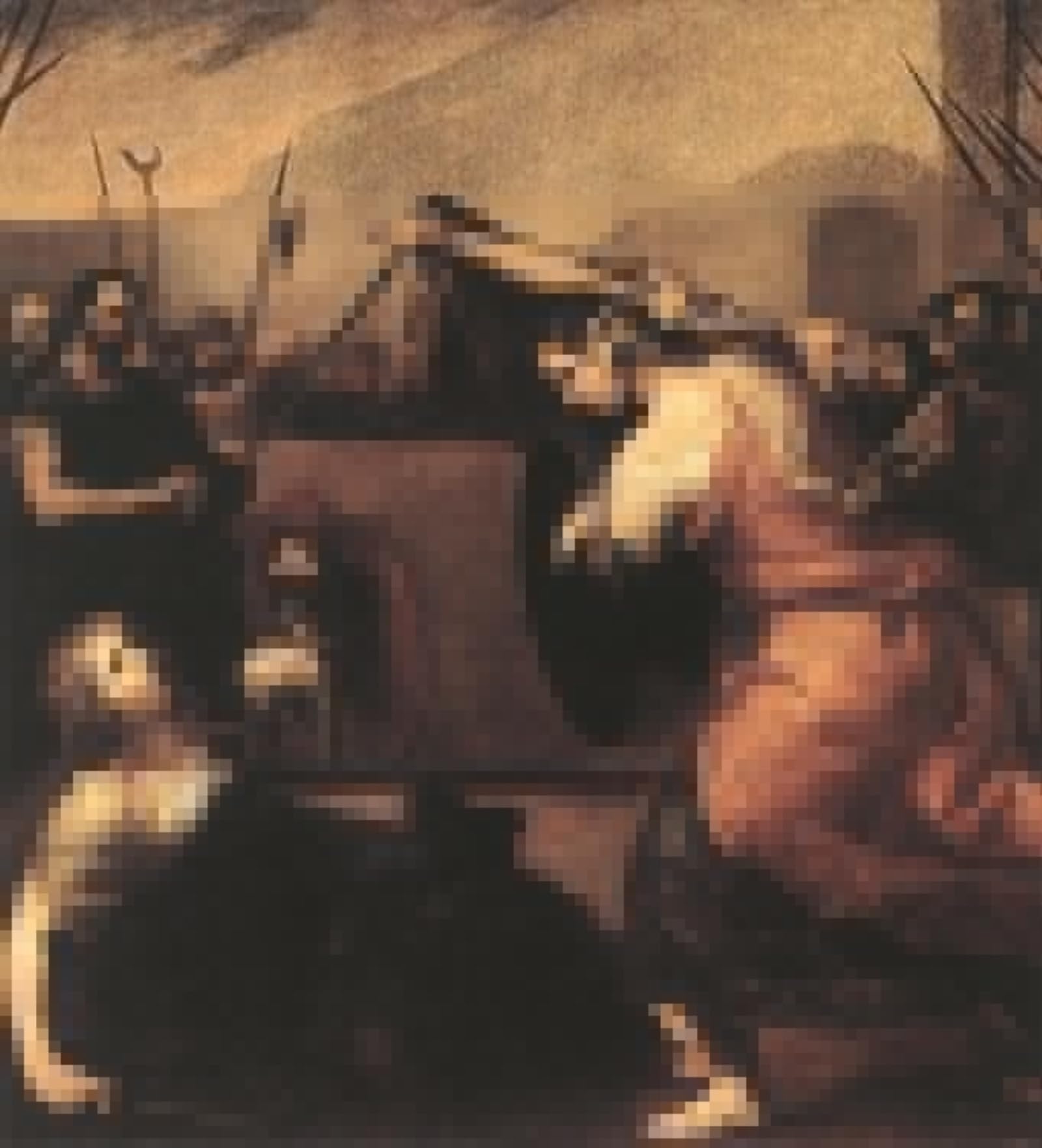POSTERIIk Famous Print Pop Art Wall Art Graffiti the Duel of Isabella De Carazzi and Diambra De Pottinella by Jusepe De Ribera Art Prints for Home Decor 60x90cm