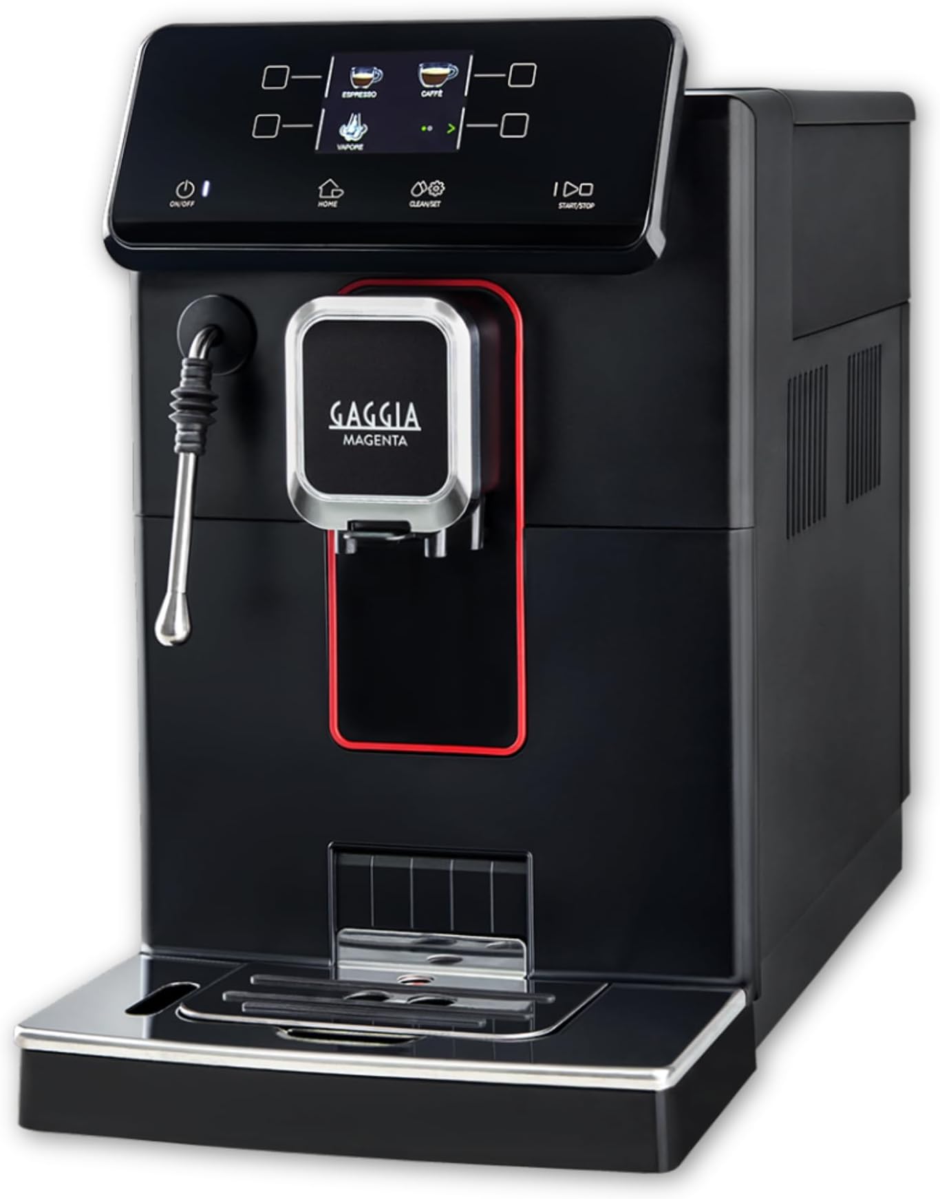 Gaggia Magenta Plus over Ice Fully Automatic Bean to Cup Coffee Machine | One-Touch Beverages | Hot & Cold Coffee | Built-in Grinder | Made in Italy | Espresso, Lungo & Americano Maker