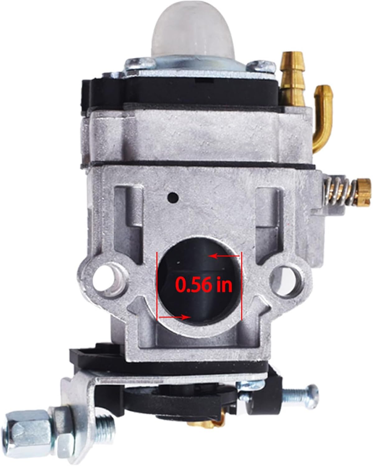 ALL-CARB Carburetor Replacement for Powermate Tiller 2 Cycle 43cc PCV43 with Gaskets
