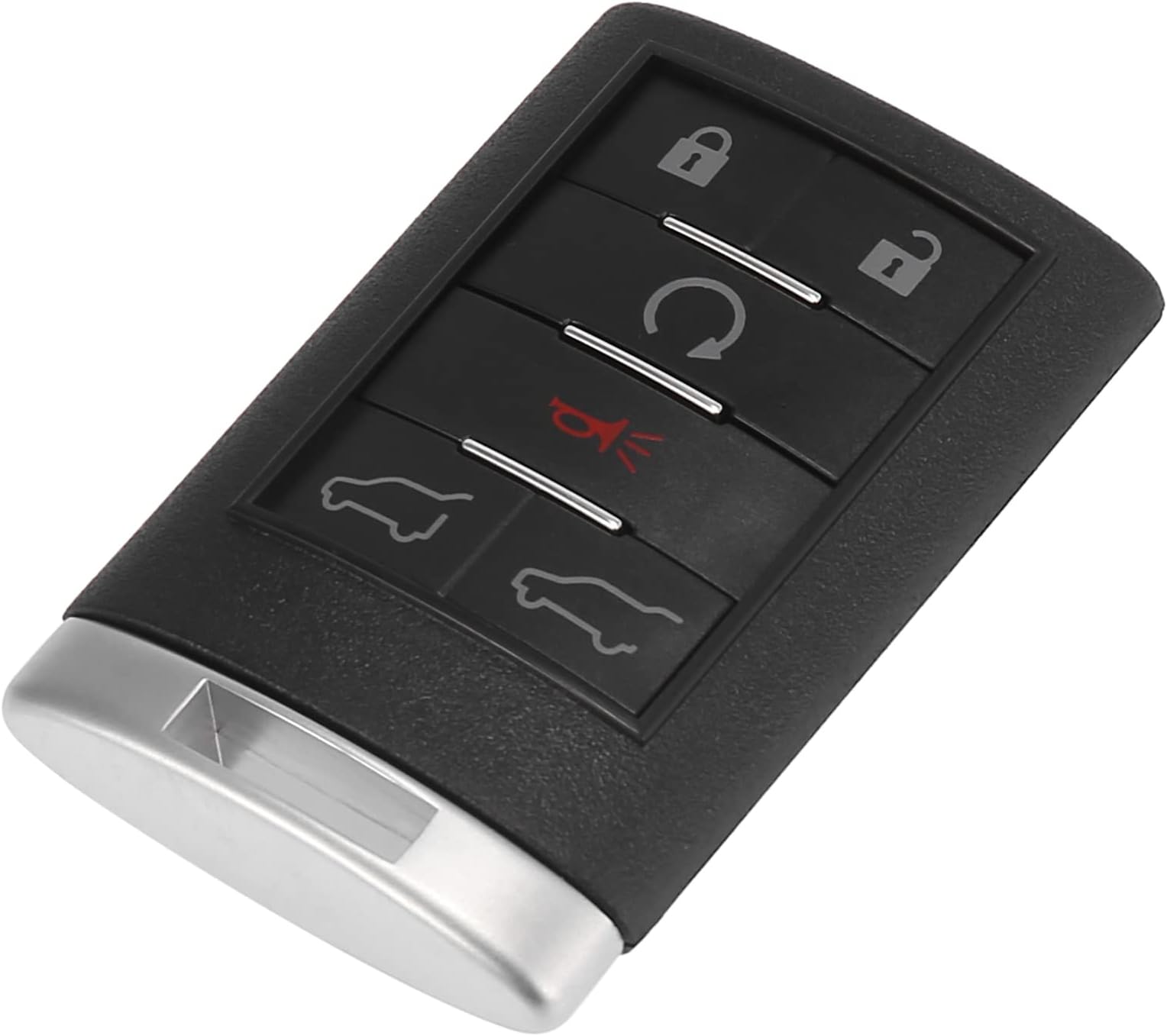 uxcell New 6 Buttons Uncut Insert Key Fob Remote Control Case Shell Replacement OUC60270 for Cadillac Escalade 2007 2009-2014