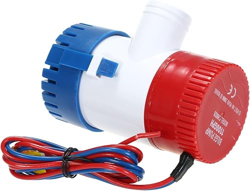 Non-Automatic fully submersible 12 volt DC bilge pump (1100GPH)
