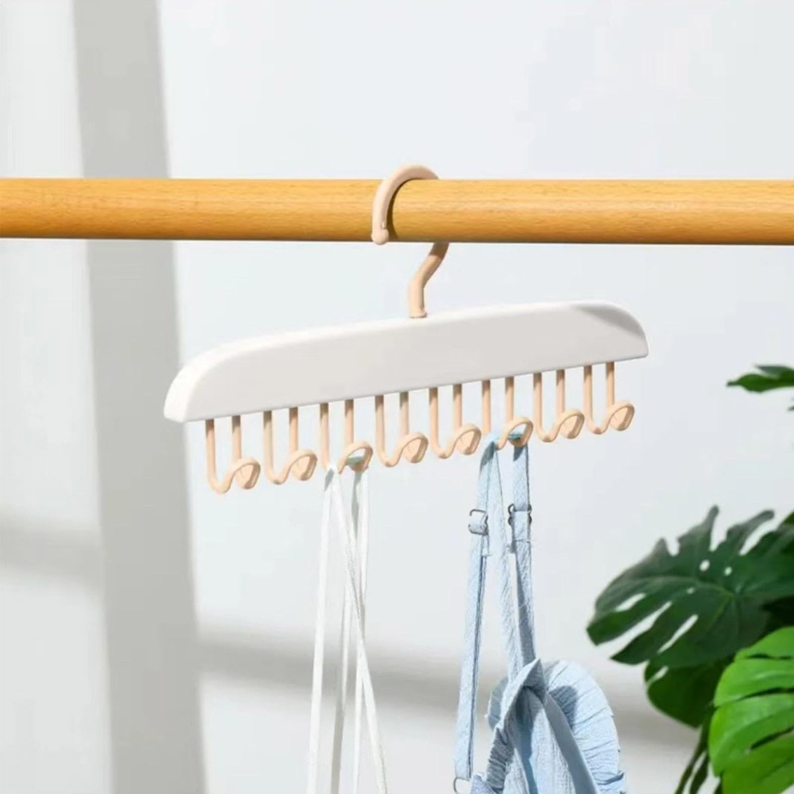 Cintre Gain de Place Crochets Suspension Connexion Chute Clips D'extension pour Garde-Robe Organisateur de Vêtements Crochet D'extension de Cintre Cintres Peu Encombrants (12 PCS