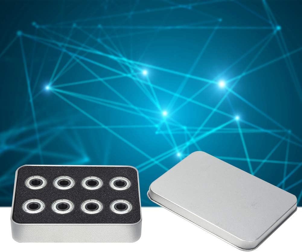 Ceramic Bearings CERAMIC BSB -11 Vobor 16 Black Ceramic Flat Bearings (in iron box)