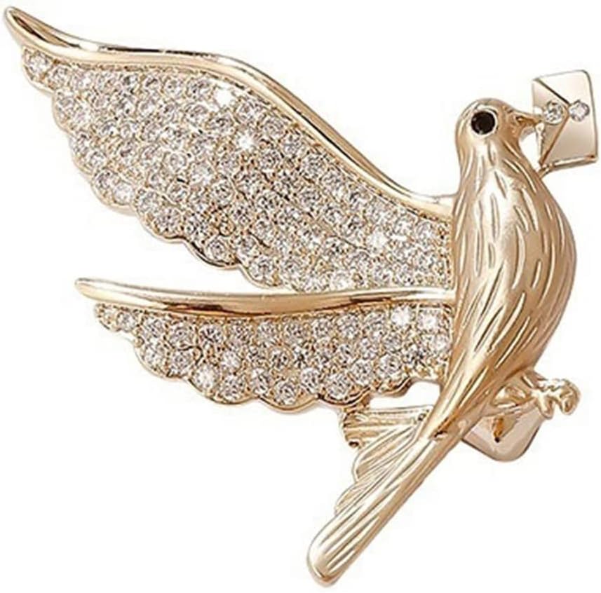 Broche oiseau pour femme et homme - En forme d'animal Broche oiseau pour femme et homme - En forme d'animal