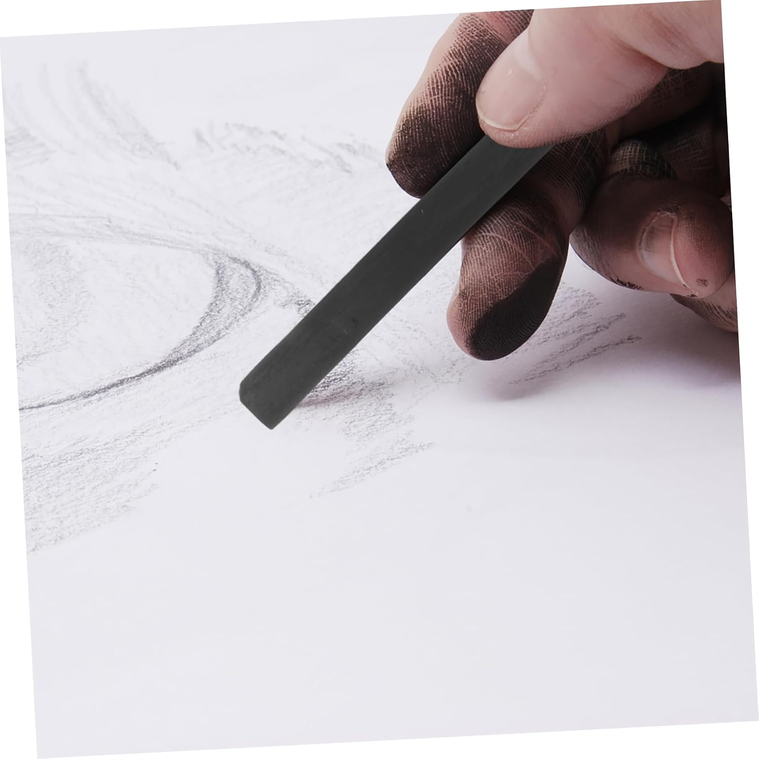 20pcs Compressed Charcoal Drawing Sticks for Sketching and Shading Professional Artist Supplies for Beginners and Hobbyists
