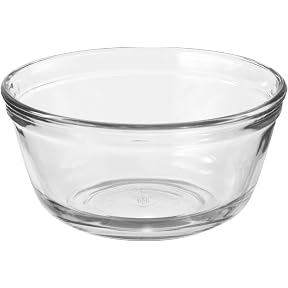 Anchor Hocking 10 Piece Mixing Bowl Set, Nesting Serving Bowls & Mixing Bowls (1 oz, 2 oz, 4 oz, 6 oz, 10 oz, 16 oz, 1 Qt, 1.5 Qt, 2.5 Qt, 3.5 Qt)
