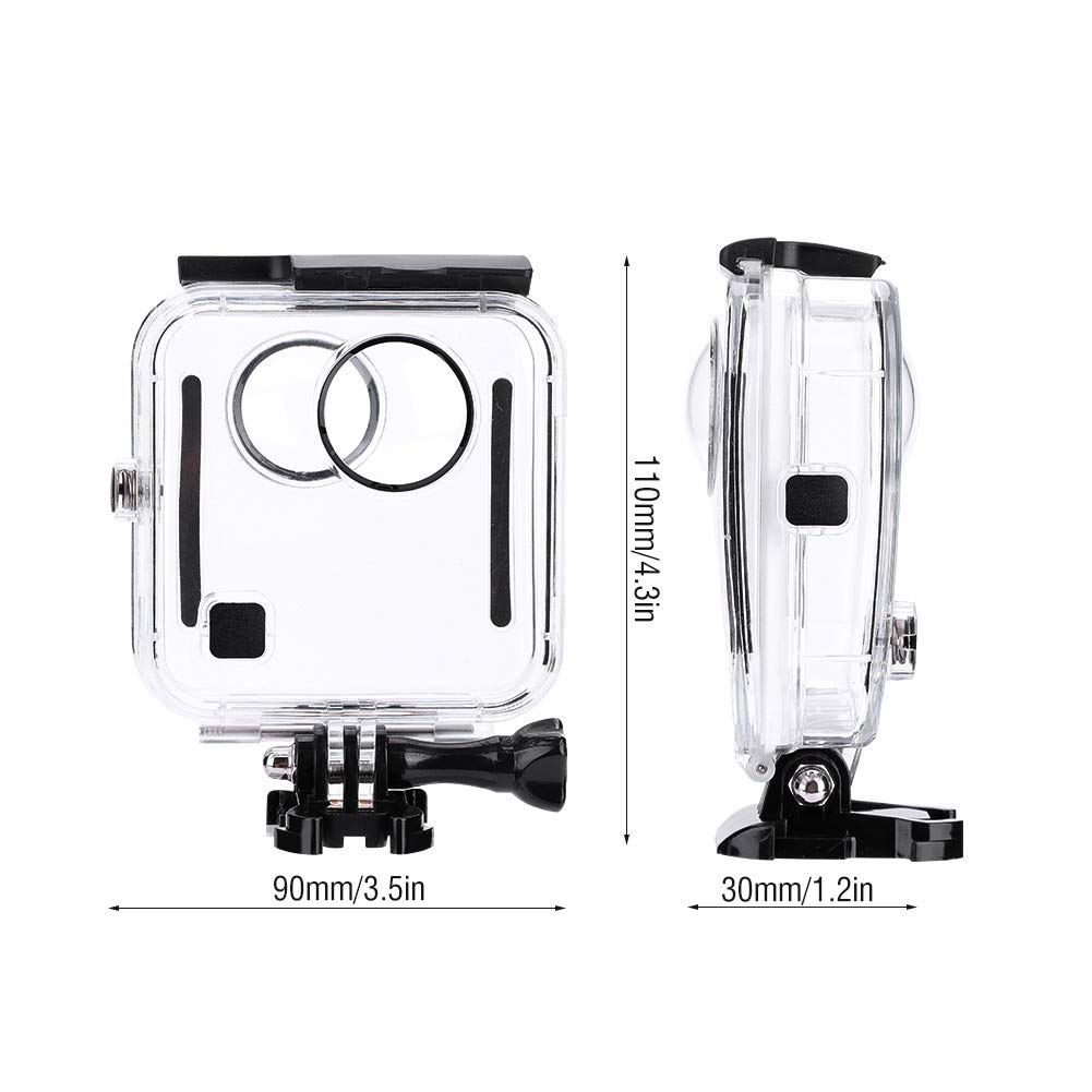 Alomejor Waterproof Diving Case for, 45m Depth