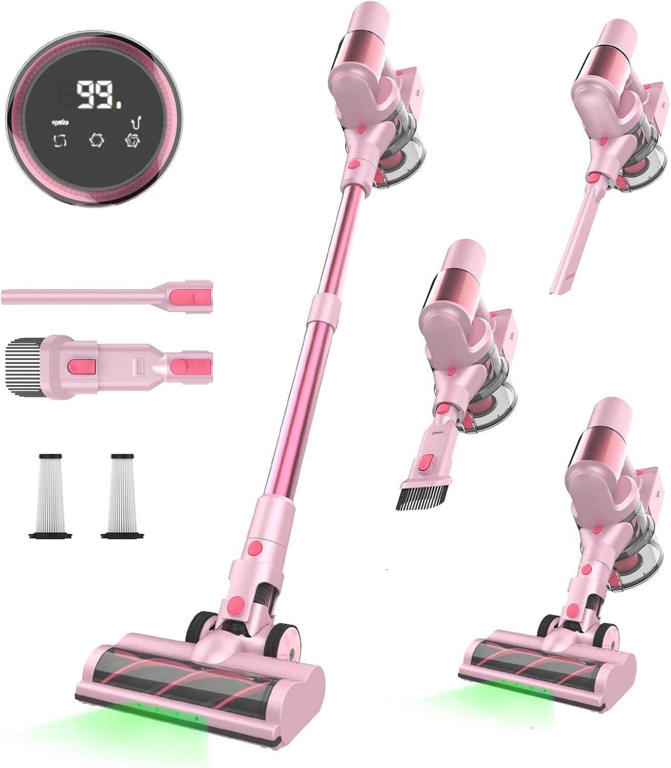 Pink K13/K13-7S Cordless Vacuum Replacement Battery | Long-Lasting Li-ion | Compatible with K13/K13-7S Cordless Vacuum Cleaner(1 PCS)