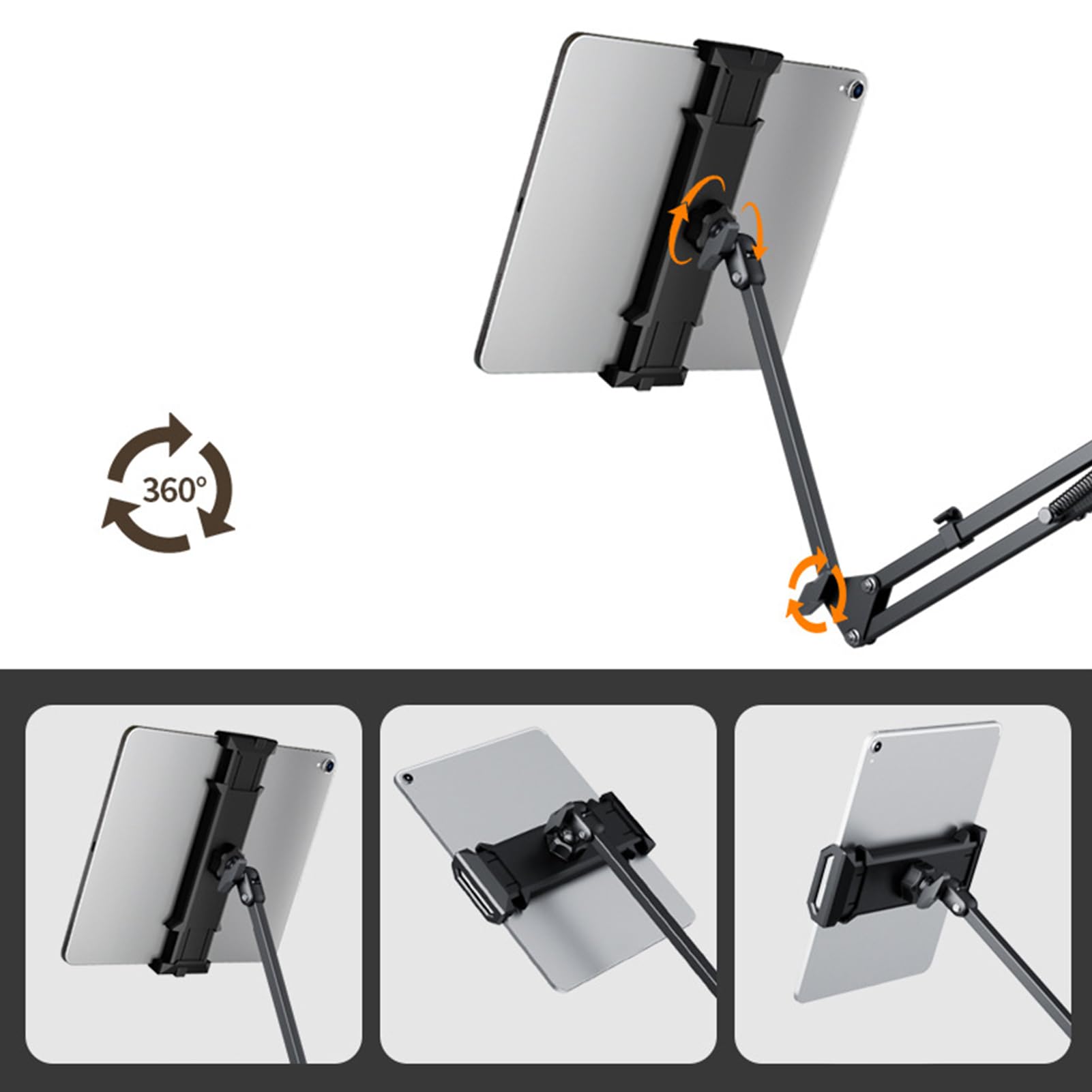 Soporte para teléfono para cama, soporte para teléfono móvil | soporte para teléfono móvil ajustable en 360 grados, soporte para teléfono en la cama, soporte para teléfono móvil, soporte p