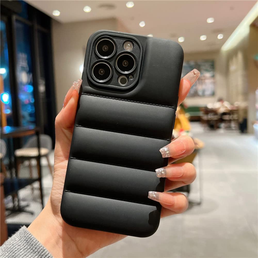 Down Jacket Phone Case for iPhone 15 14 13 12 11 Pro Max XR