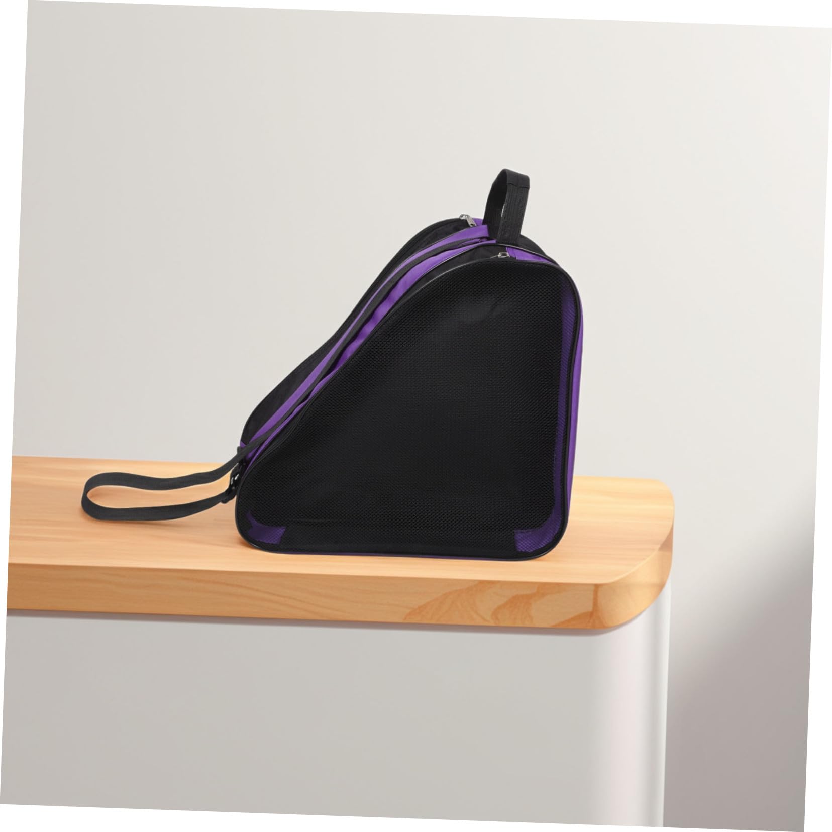 Toddmomy 2pezzi Borsa Per Pattini Da Ghiaccio Per Ragazze Grande Capacità Con Scomparti Multipli Leggera e Portatile Per Pattinaggio Artistico e Trasporto Di Attrezzatura