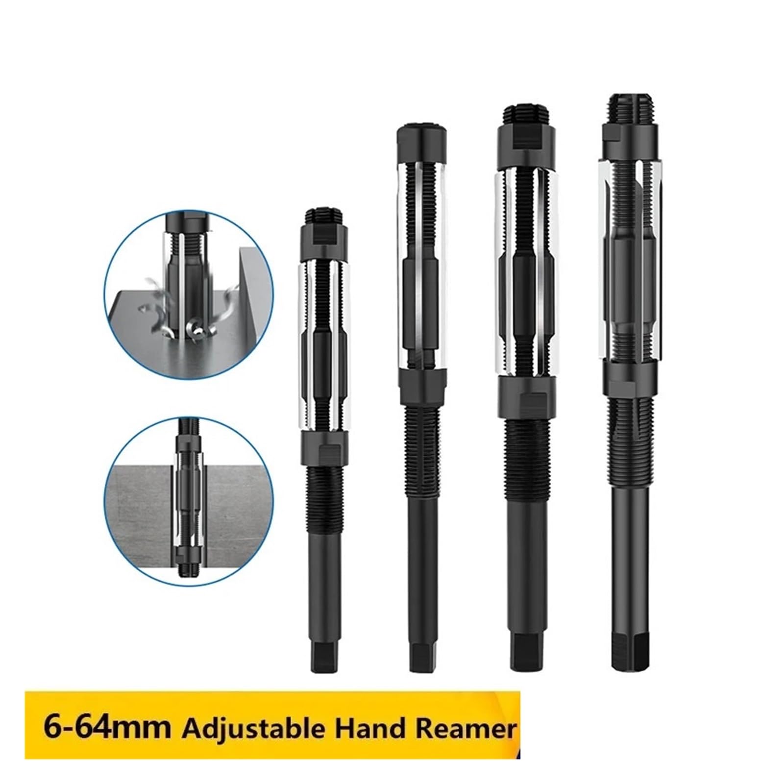 Escariador manual ajustable Herramientas de corte ajustables de la máquina del escariador de la mano Reame 6-30m m HSS del metal | 38-44mm