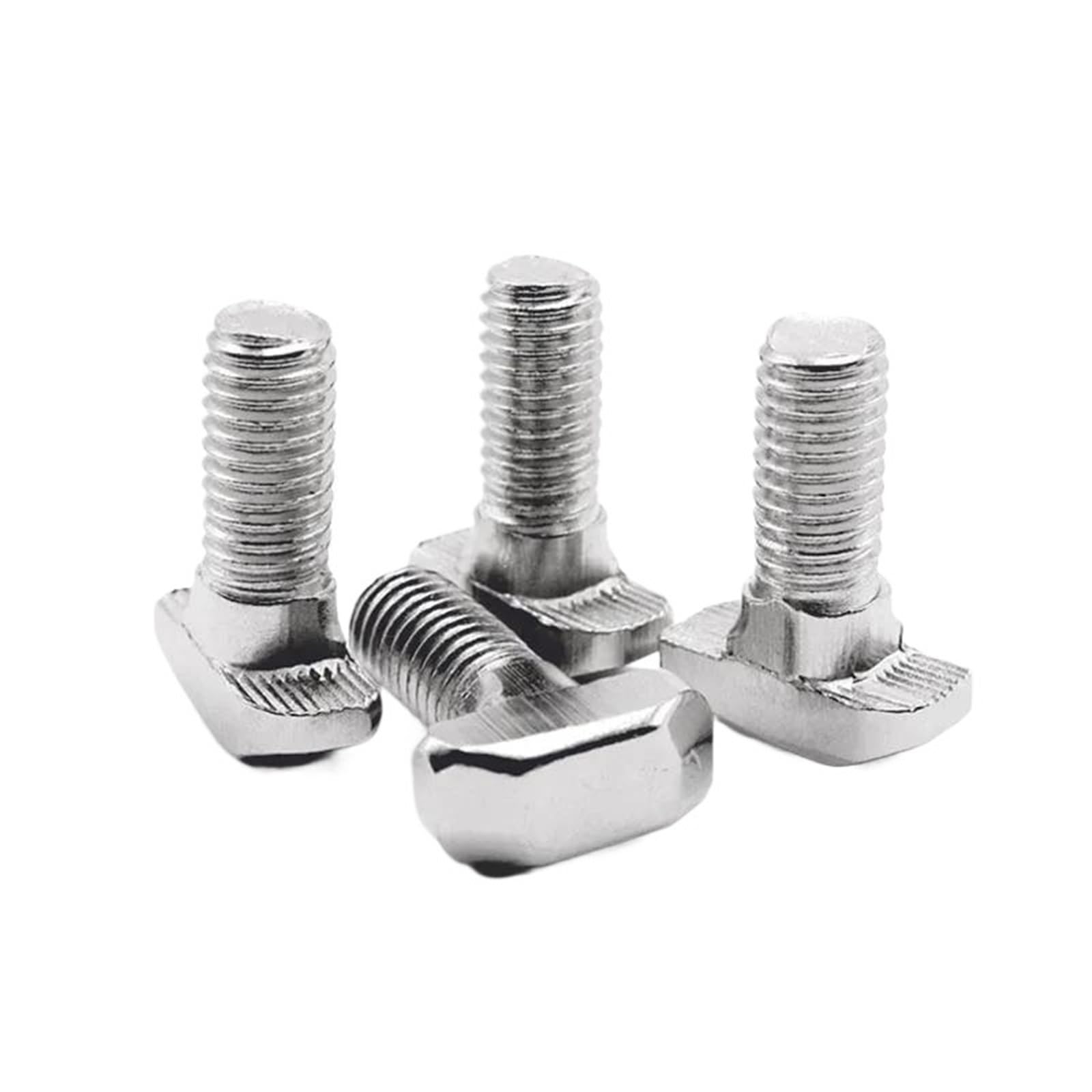 OIFAODAO T bolt, Aluminum Connector Profiles T-Screws(4545-M8-30mm)