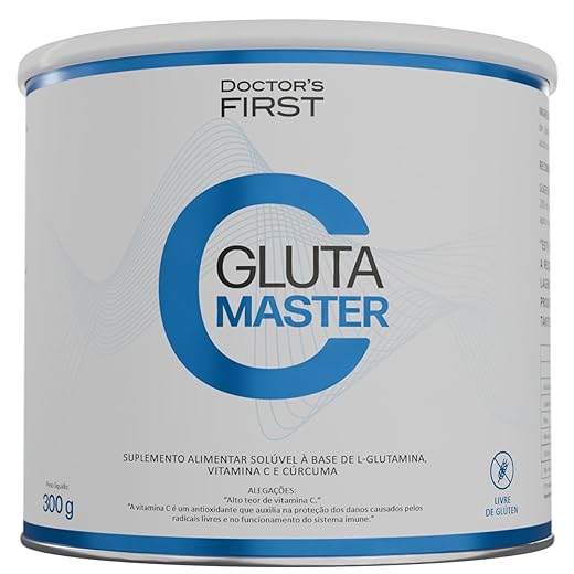 Glutamina + Curcuma + Vit C - Gluta Master - Doctor's FIRST -300g