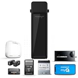 RJO101MC Ultra-Quiet Wall Mounted with Battery Backup and LED Lighting Garage Door Opener&comma; 36 pounds&comma; Black