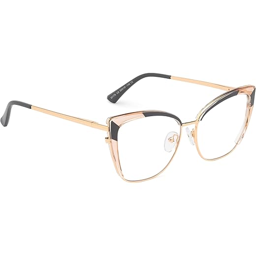 Blu Cut Antiglare Eyeglasses Cat Eye Medium