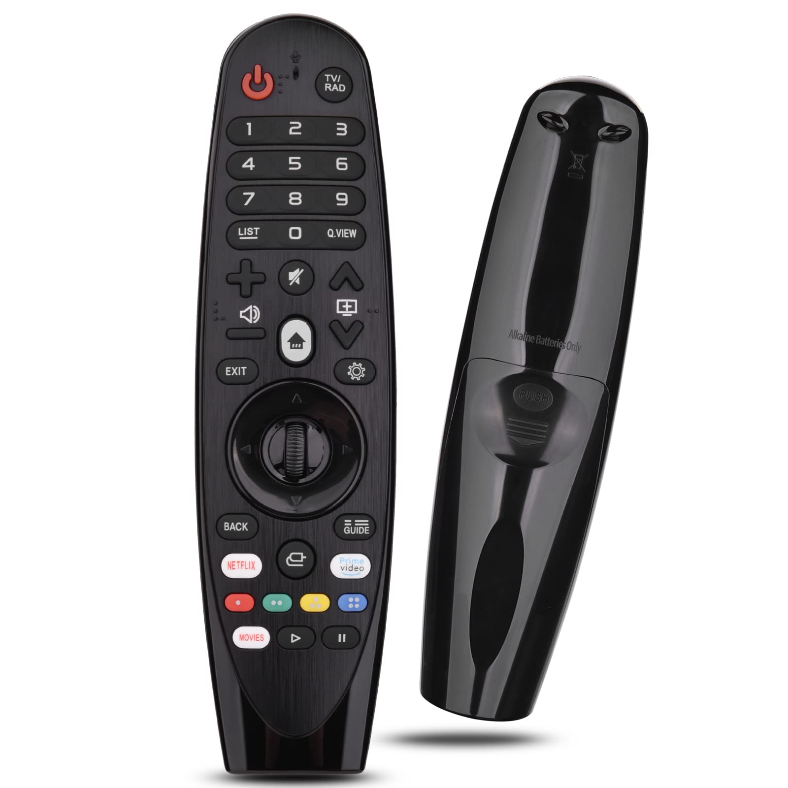 Universal LG Remote Control for Smart TV Magic Remote（NO Voice Function No Pointer Function,KOOMOER Low Power Tech Remote,Compatible with All Models for LG TV