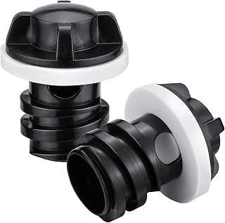 2-Pack Cooler Plug for Yeti Cooler Drain Plugs Replacement Compatible with YETI RTIC ORCA Roadie and Tundra Coolers and Tank Ice Bucket Accessories, Small