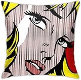 roy lichtenstein pop art The exquisite patterns and comfortable hand feel are very suitable to be placed in bedrooms, sofas, cars, and offices. It is the best choice for gifts.